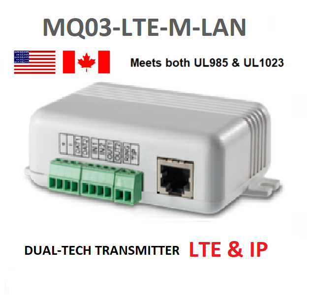 DUAL-TECH MQ03 - IP & M2M-LTE TRANSMITTER